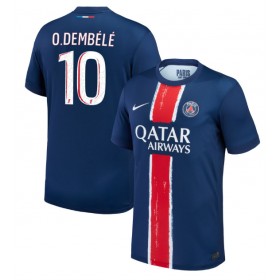 Paris Saint-Germain Ousmane Dembele #10 Hjemme skjorte 2024-25 Kortermet